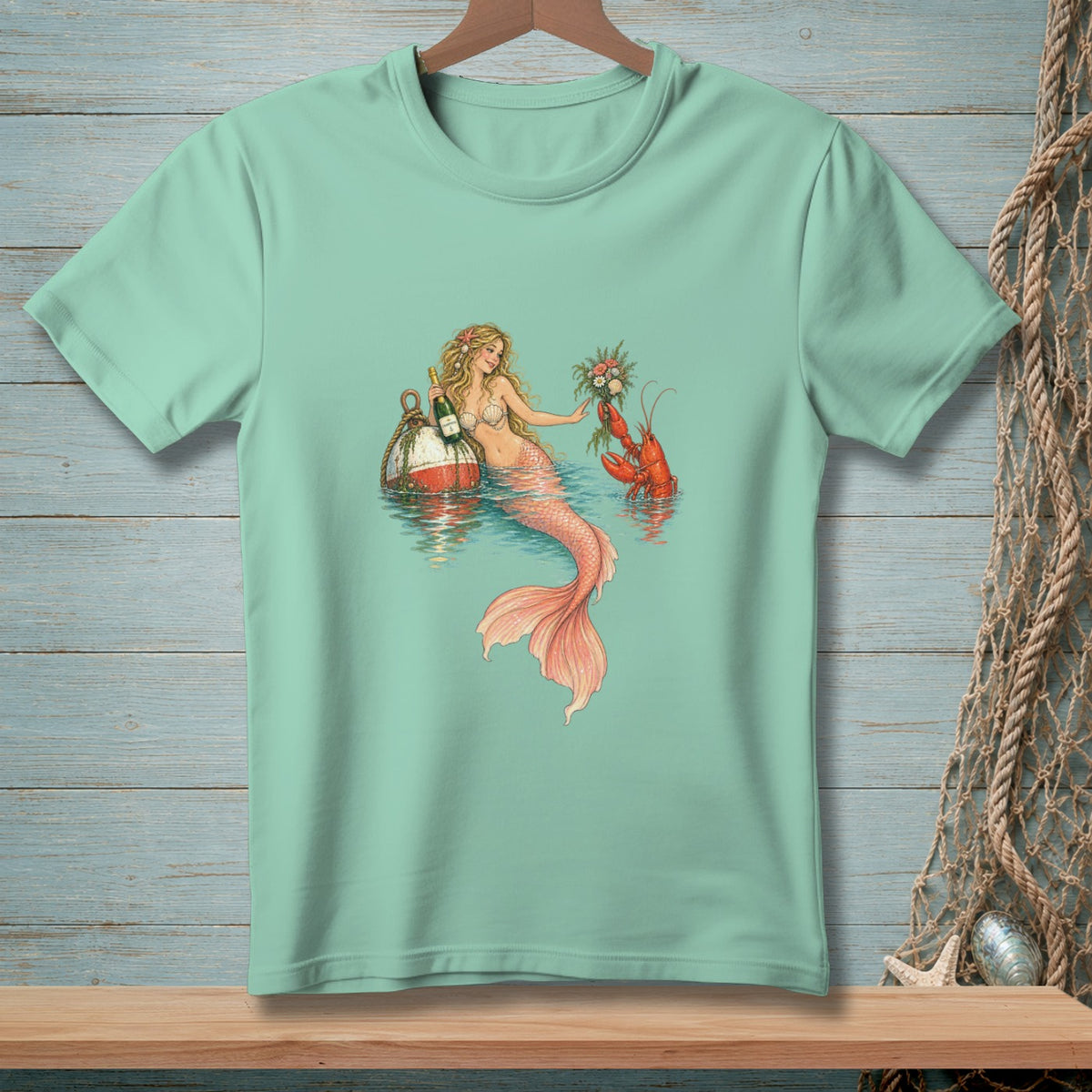 Bubbles, Bouquet & Claws ~ Comfort Colors Premium Tee