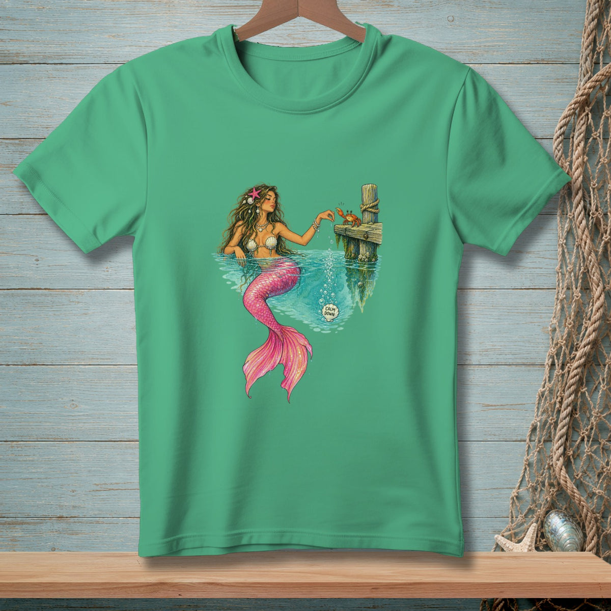 Calm Down, Clawrence ~ Comfort Colors Premium Tee
