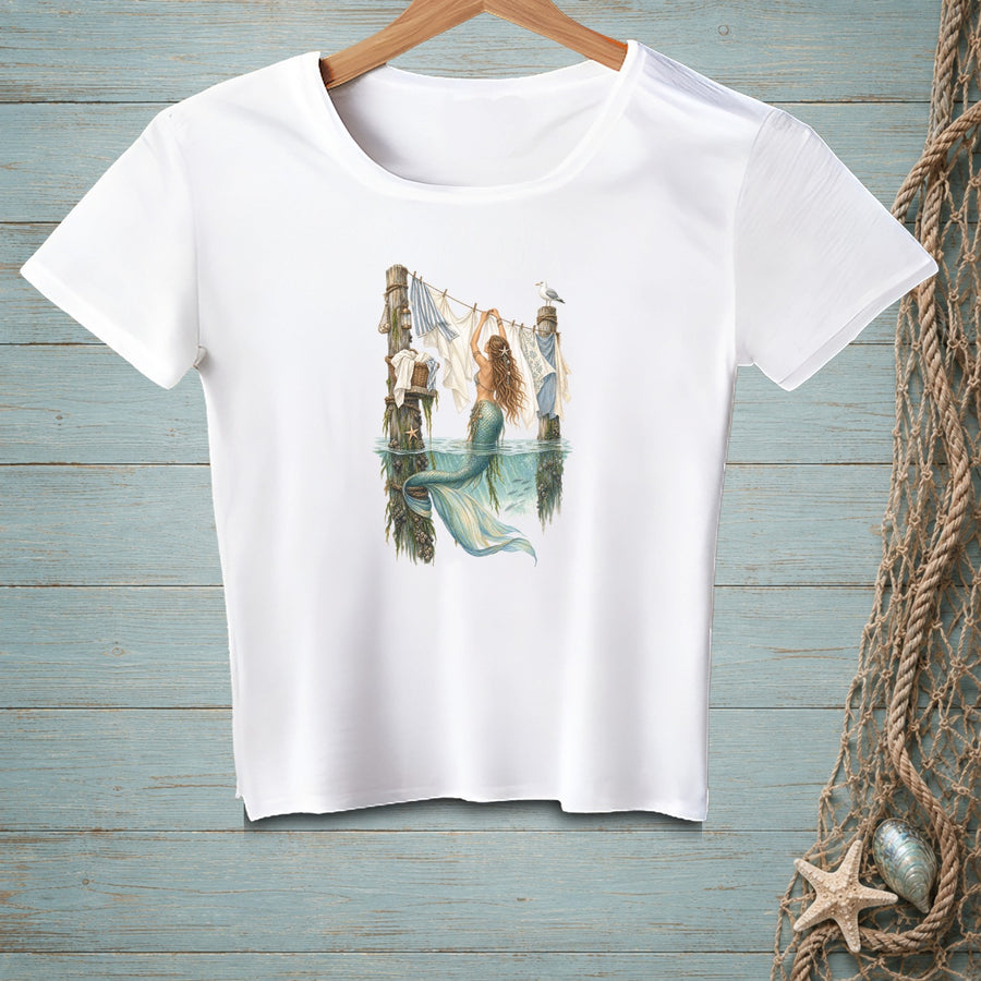 Salty Spin Cycle ~ Crop Top