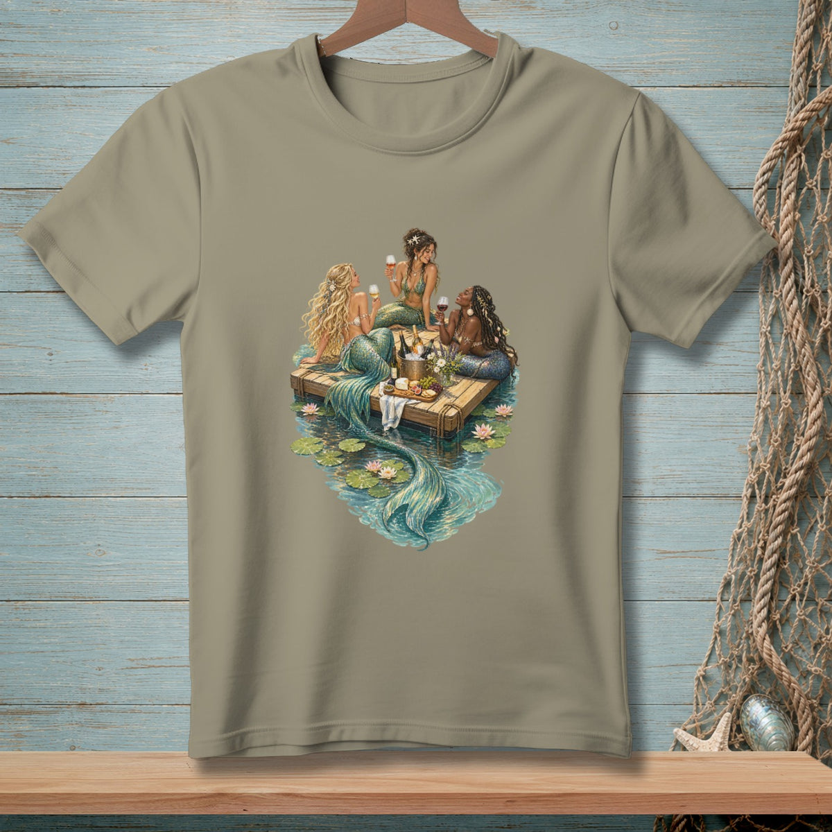 Siren Happy Hour For Three ~ Comfort Colors Premium Tee
