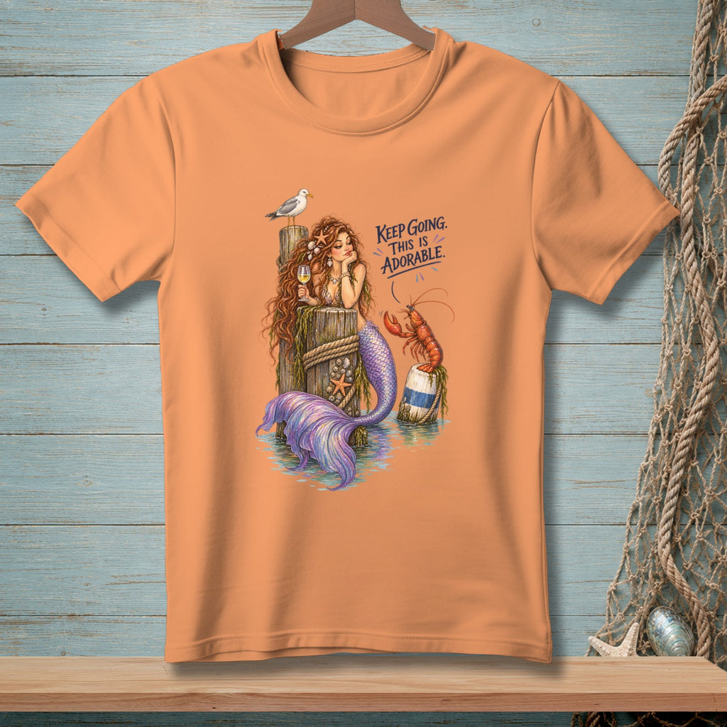 Keep Entertaining Me ~ Comfort Colors Premium Tee