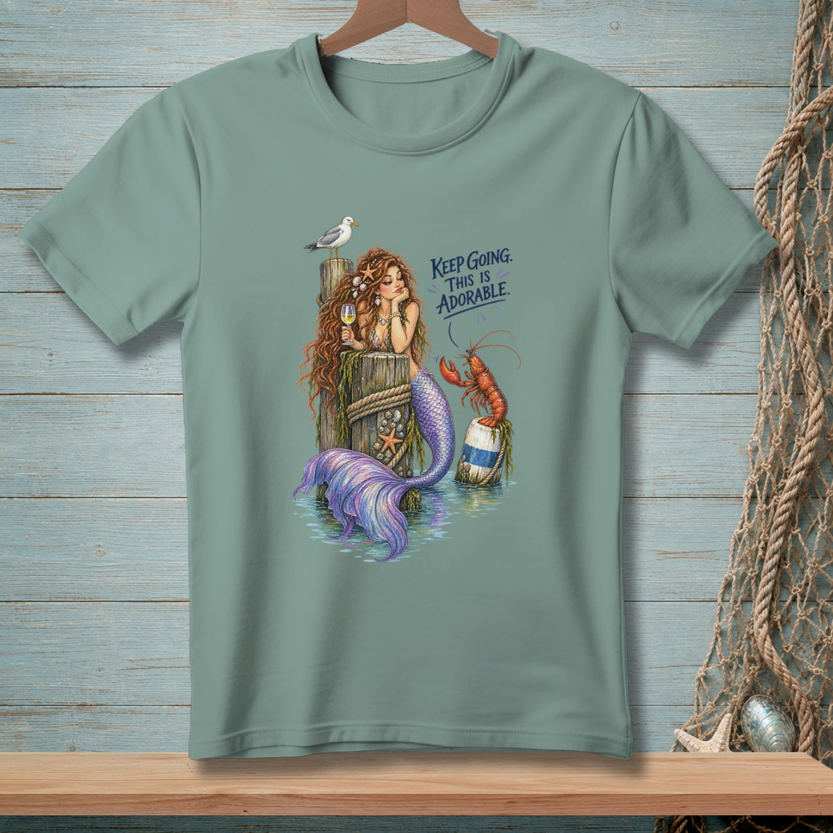 Keep Entertaining Me ~ Comfort Colors Premium Tee