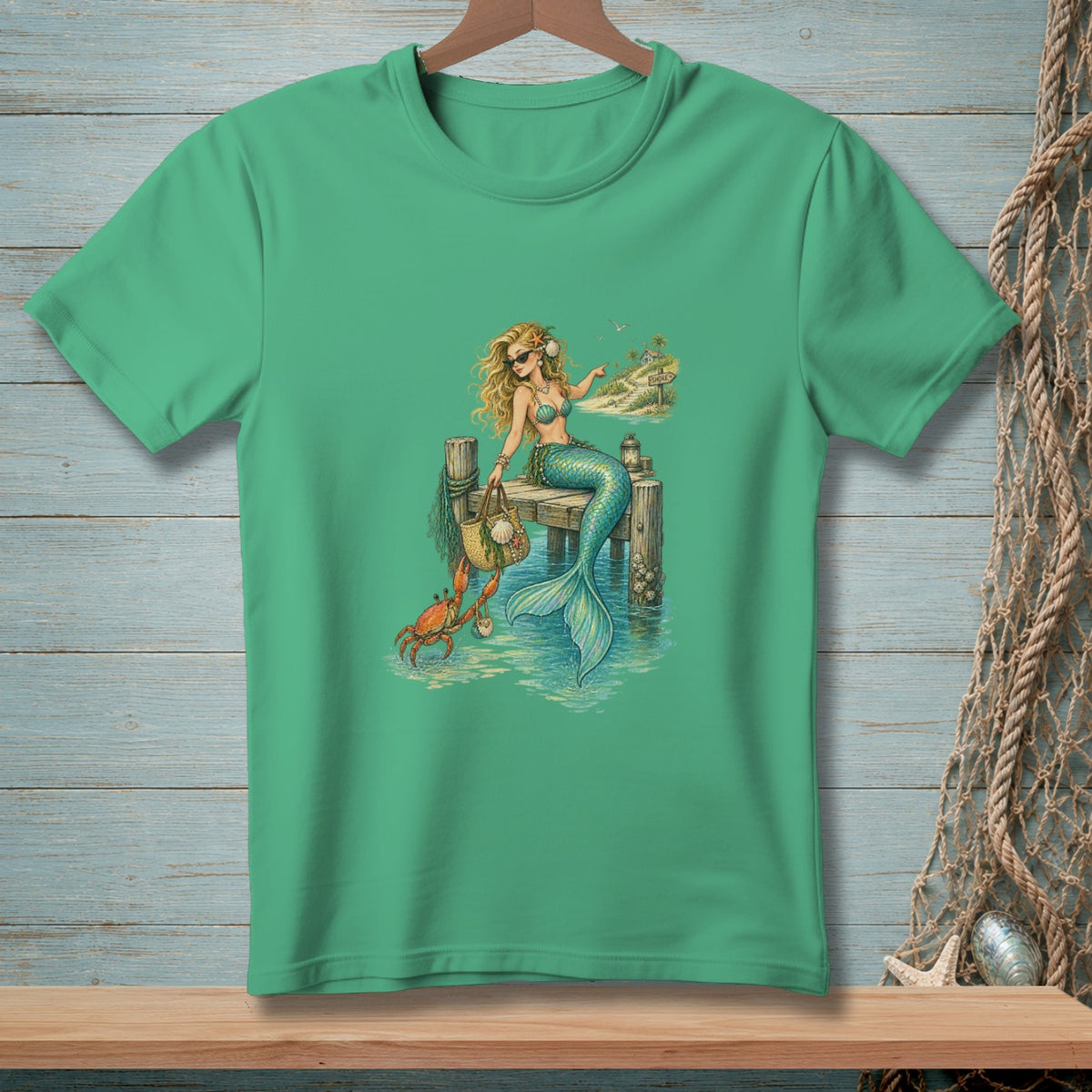 Shore Leave Diva ~ Comfort Colors Premium Tee