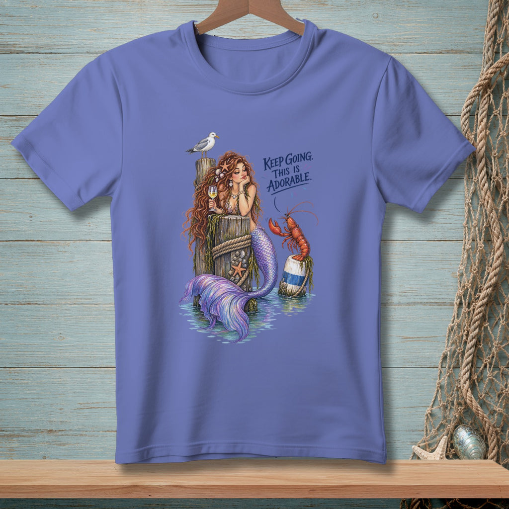 Keep Entertaining Me ~ Comfort Colors Premium Tee