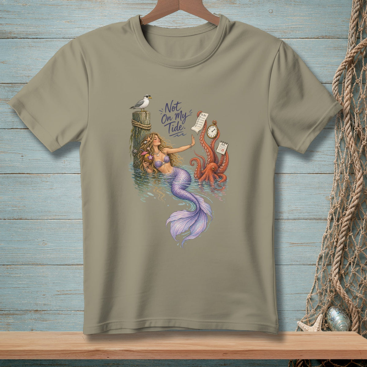 Not My Tide ~ Comfort Colors Premium Tee