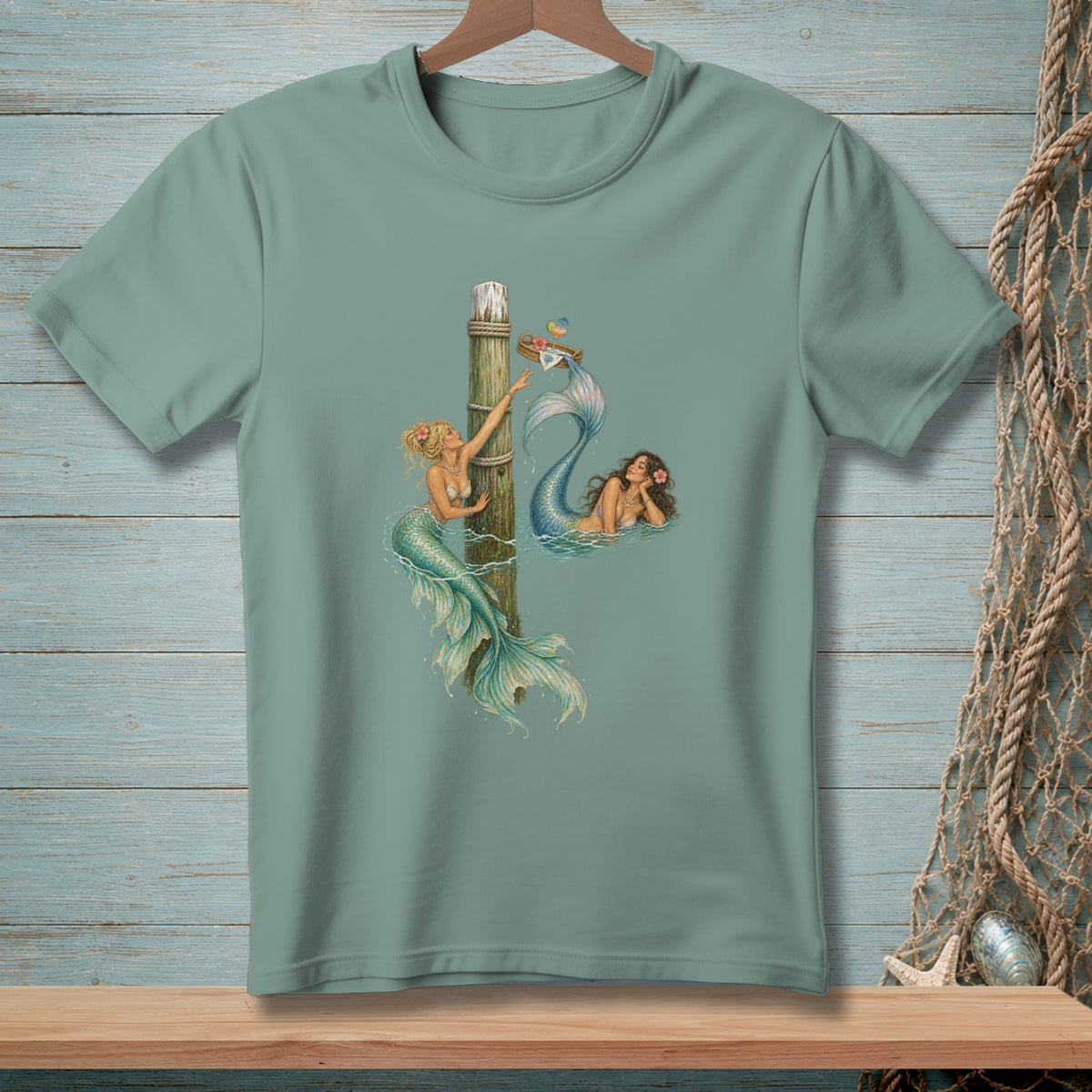 Mermaid Room Service ~ Comfort Colors Premium Tee