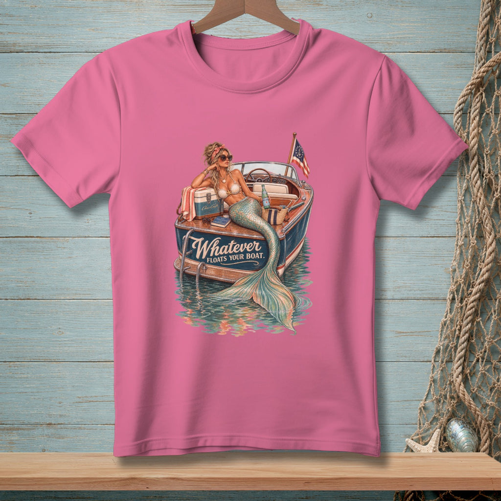 Whatever Floats Your Speedboat ~ Comfort Colors Premium Tee