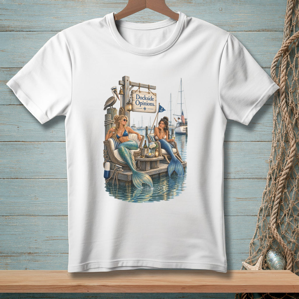 Dockside Opinions ~ Comfort Colors Premium Tee