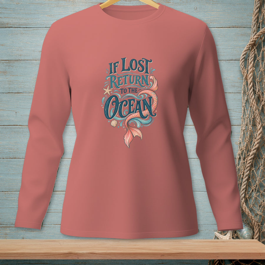 Offshore Return Policy ~ Comfort Colors Premium Long Sleeve T-Shirt
