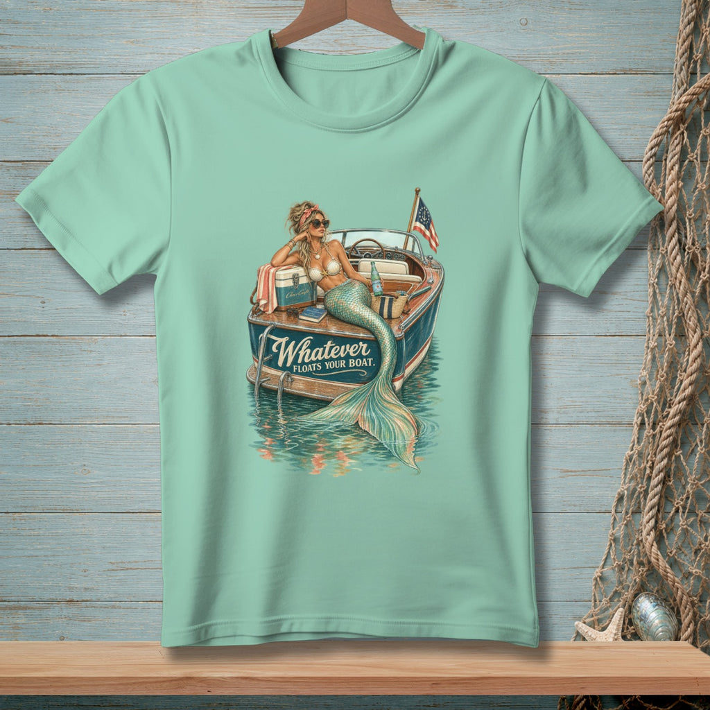 Whatever Floats Your Speedboat ~ Comfort Colors Premium Tee