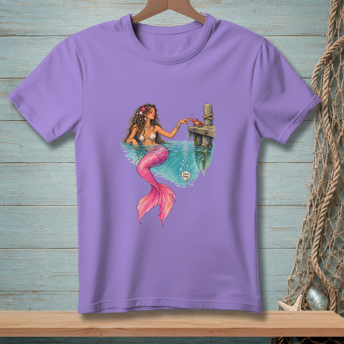 Calm Down, Clawrence ~ Comfort Colors Premium Tee