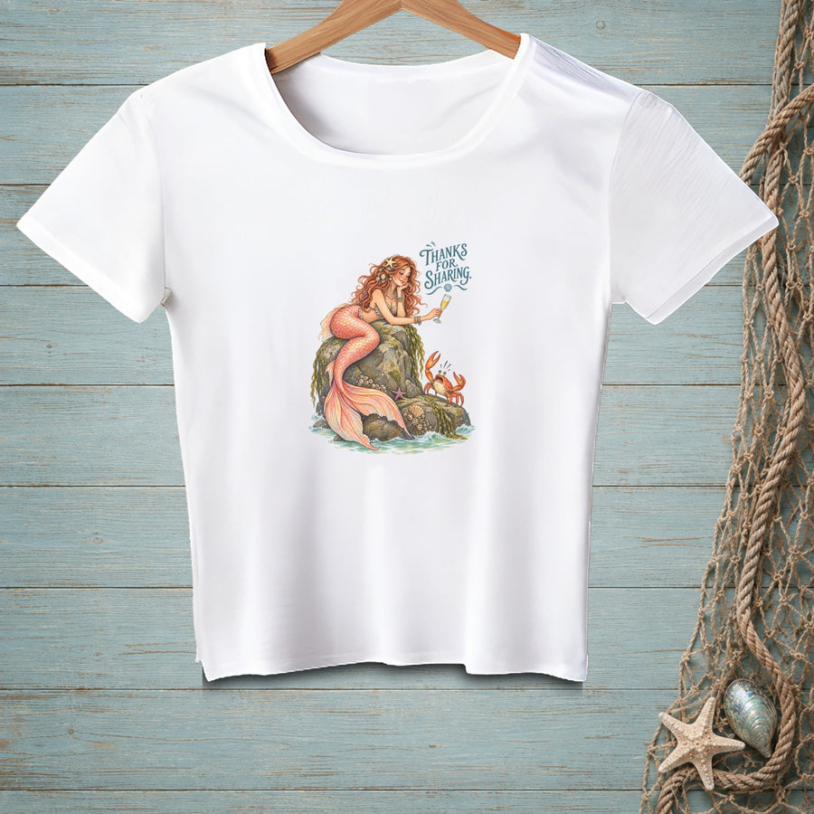 Thanks For Sharing ~ Crop Top