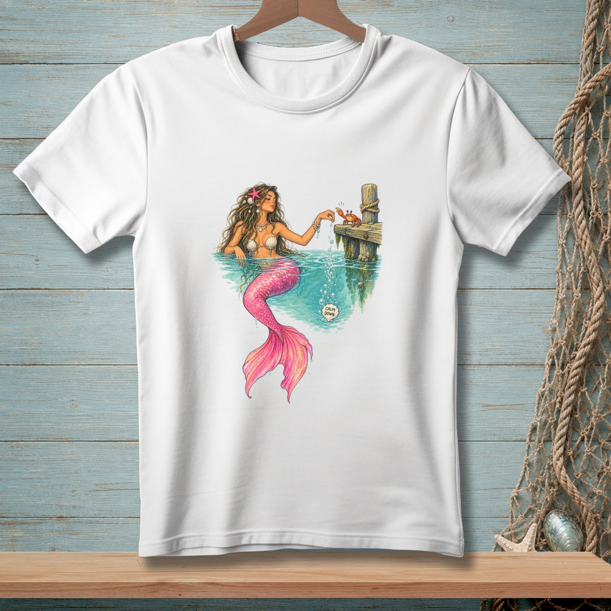 Calm Down, Clawrence ~ Comfort Colors Premium Tee