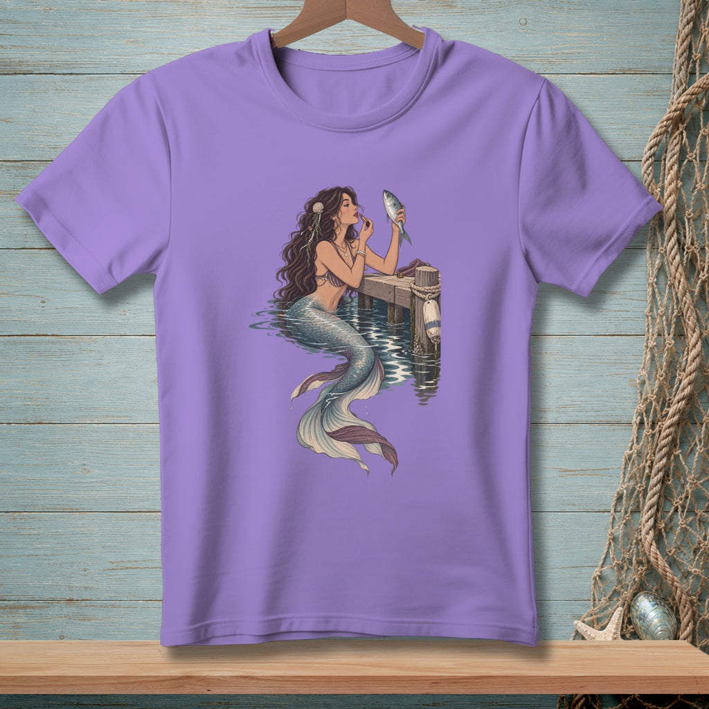 Lipstick Before Fish ~ Comfort Colors Premium Tee