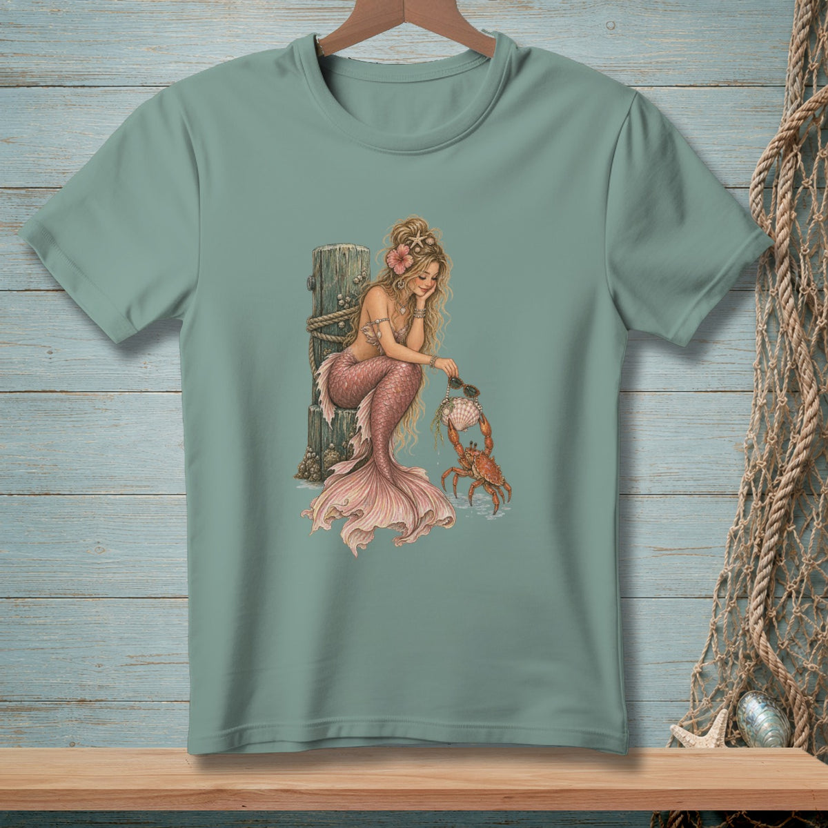 Crabby Personal Assistant ~ Comfort Colors Premium Tee