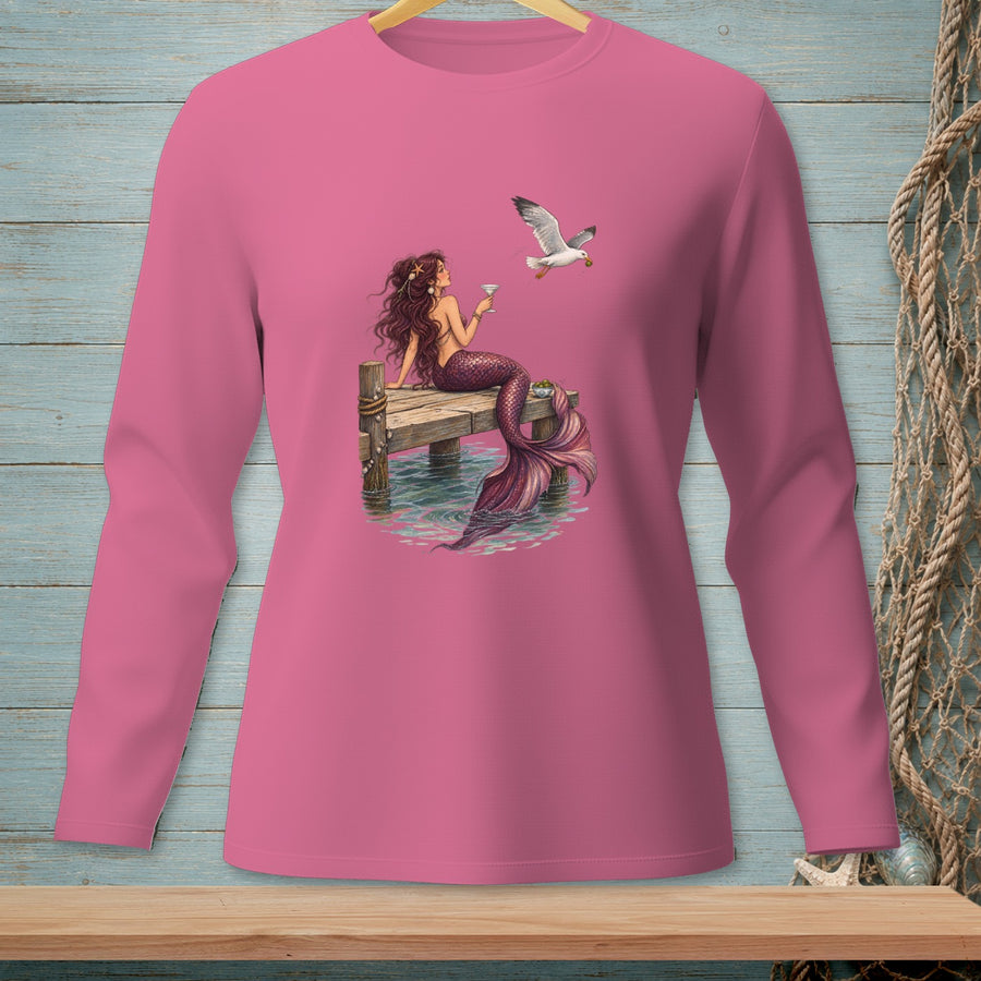 Olive The Drama, Dockside ~ Comfort Colors Premium Long Sleeve T-Shirt