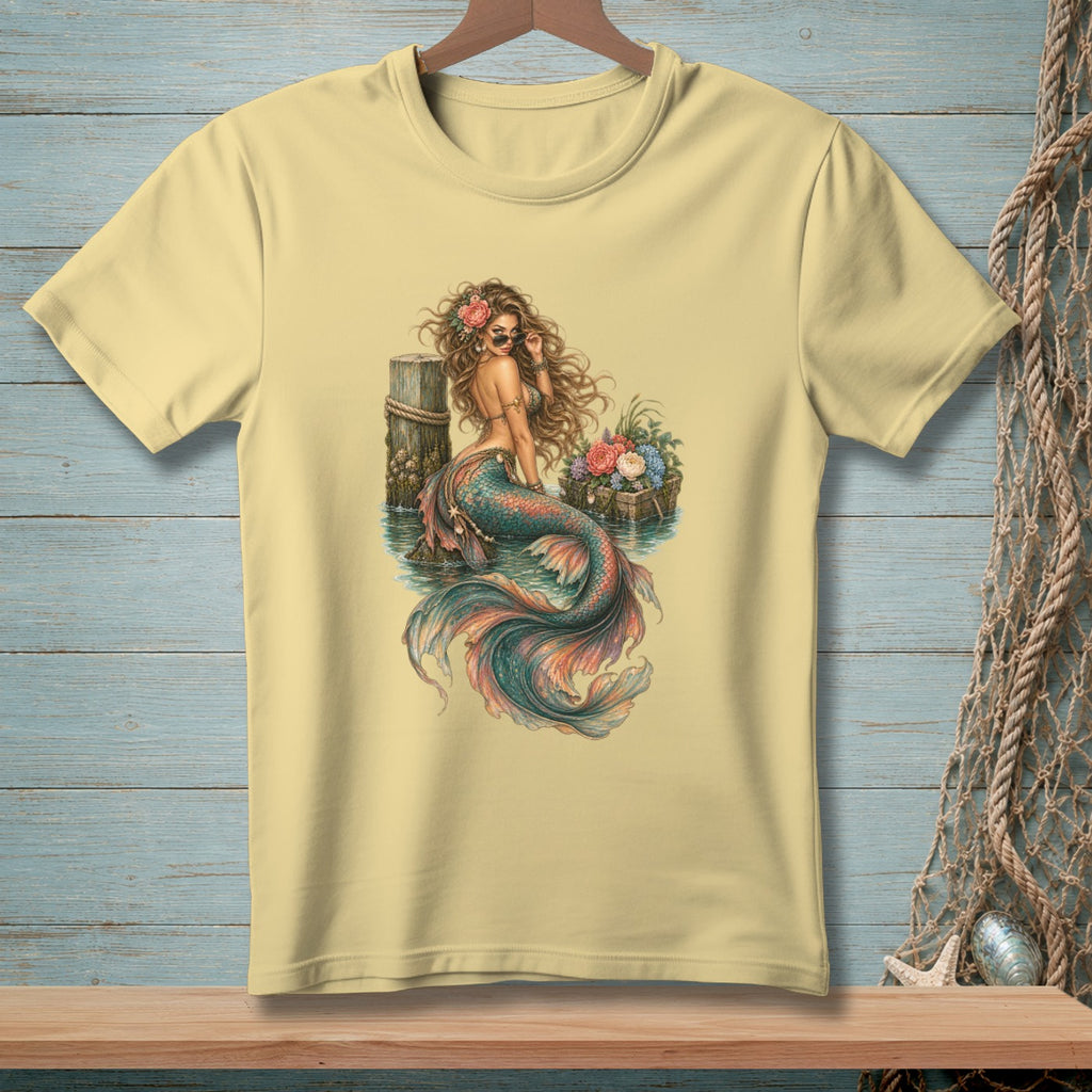 Resting Beach Face, Bouquet ~ Comfort Colors Premium Tee