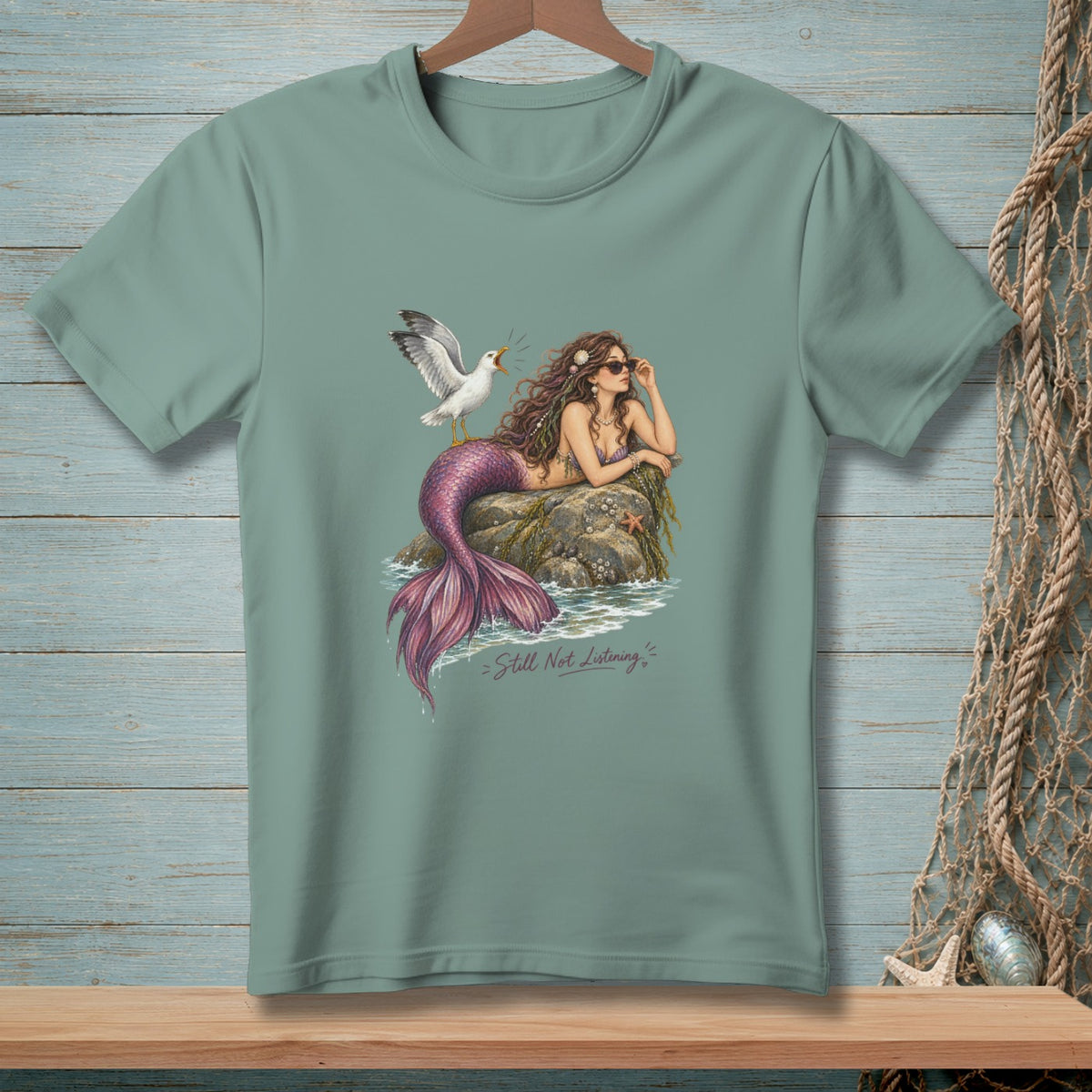 Still Not Listening ~ Comfort Colors Premium Tee