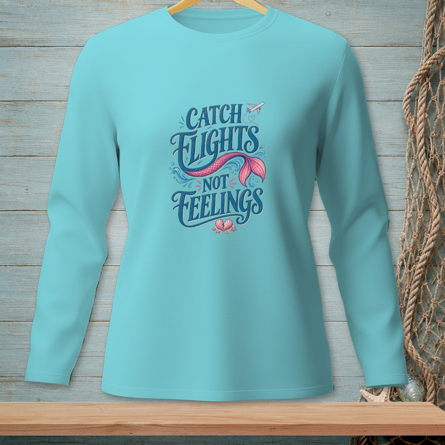 Passport Over Romance ~ Comfort Colors Premium Long Sleeve T-Shirt
