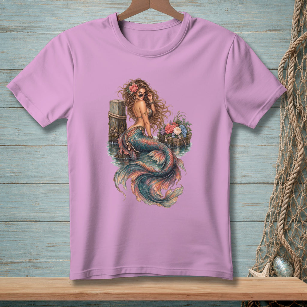 Resting Beach Face, Bouquet ~ Comfort Colors Premium Tee