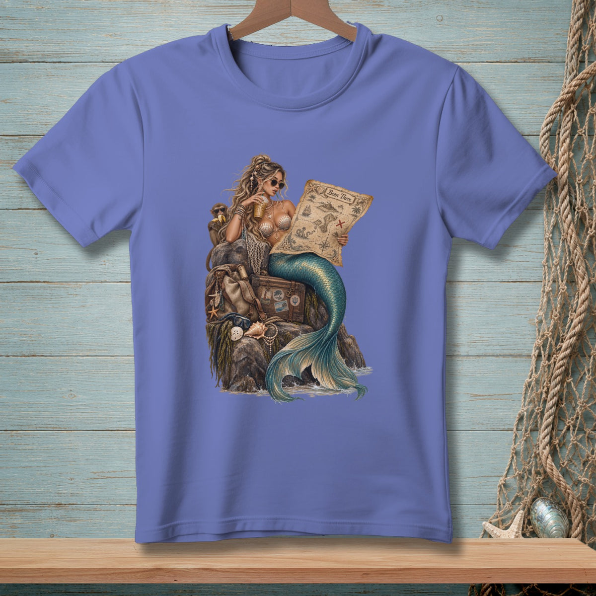Uncharted & Unbothered ~ Comfort Colors Premium Tee