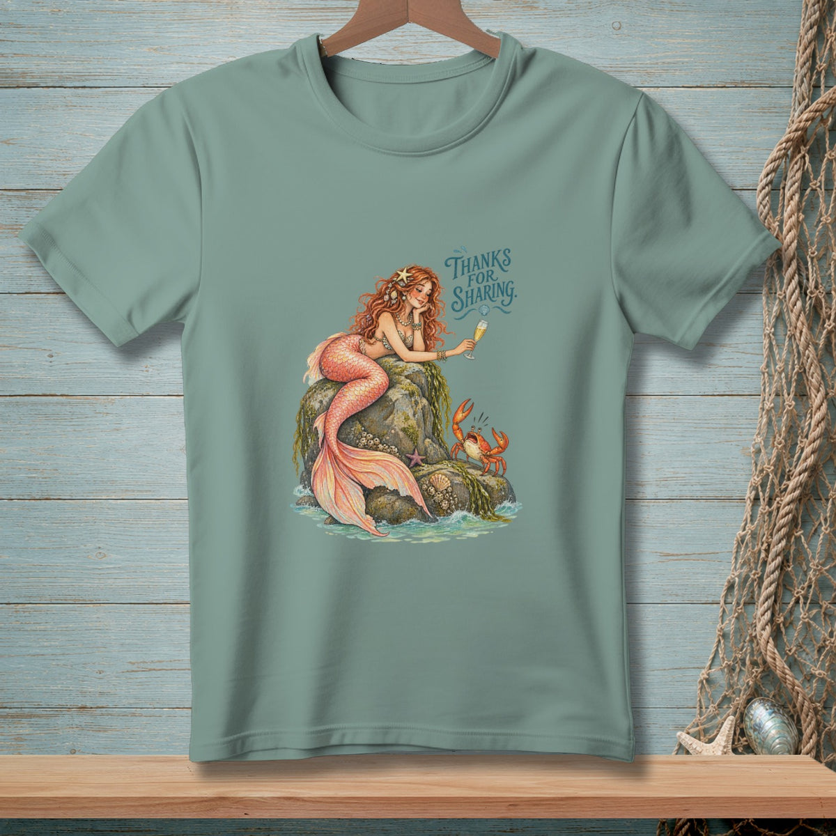 Thanks For Sharing ~ Comfort Colors Premium Tee