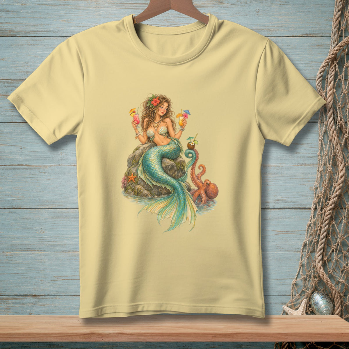 Tentacle Pour Decisions ~ Comfort Colors Premium Tee