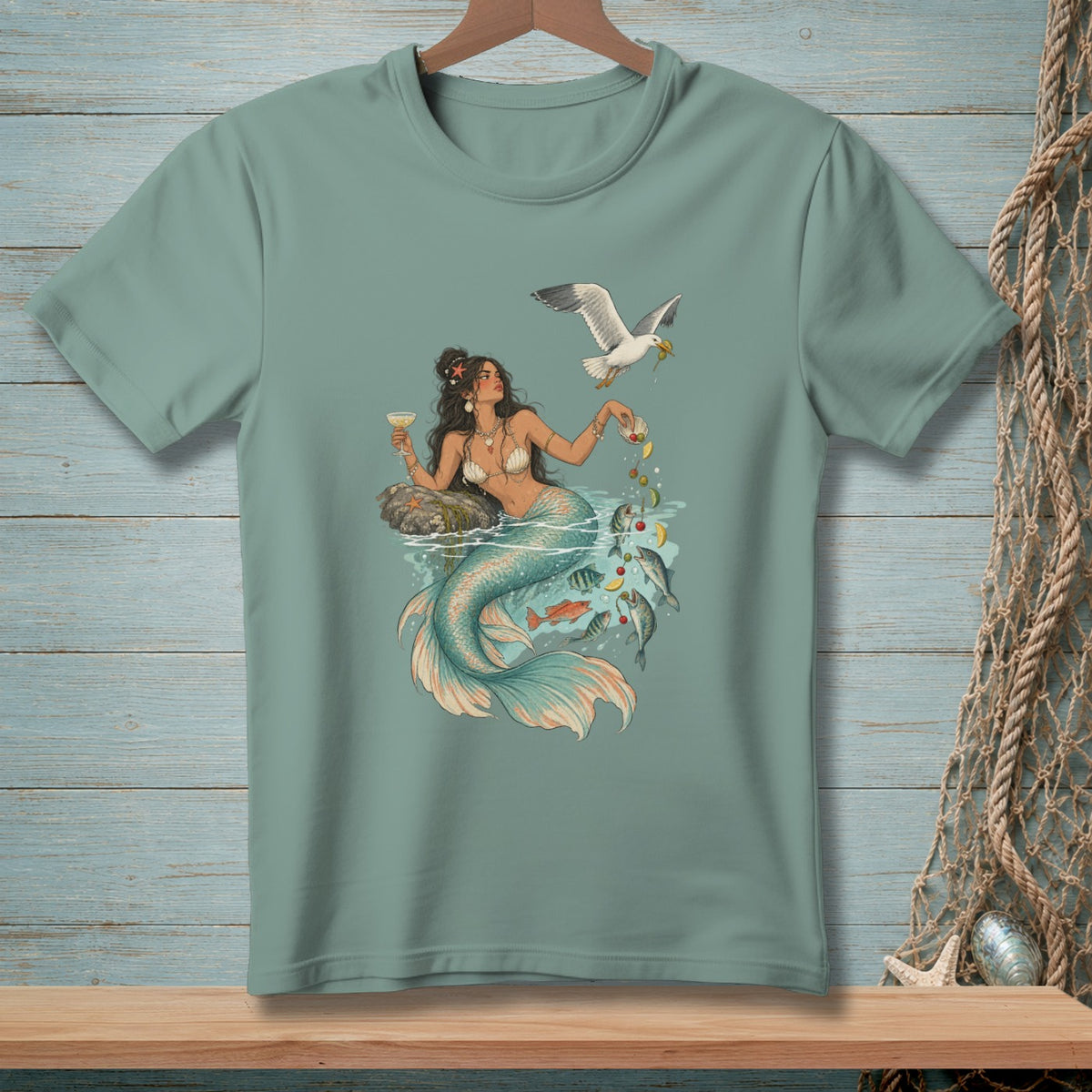 Ocean Happy Hour ~ Comfort Colors Premium Tee