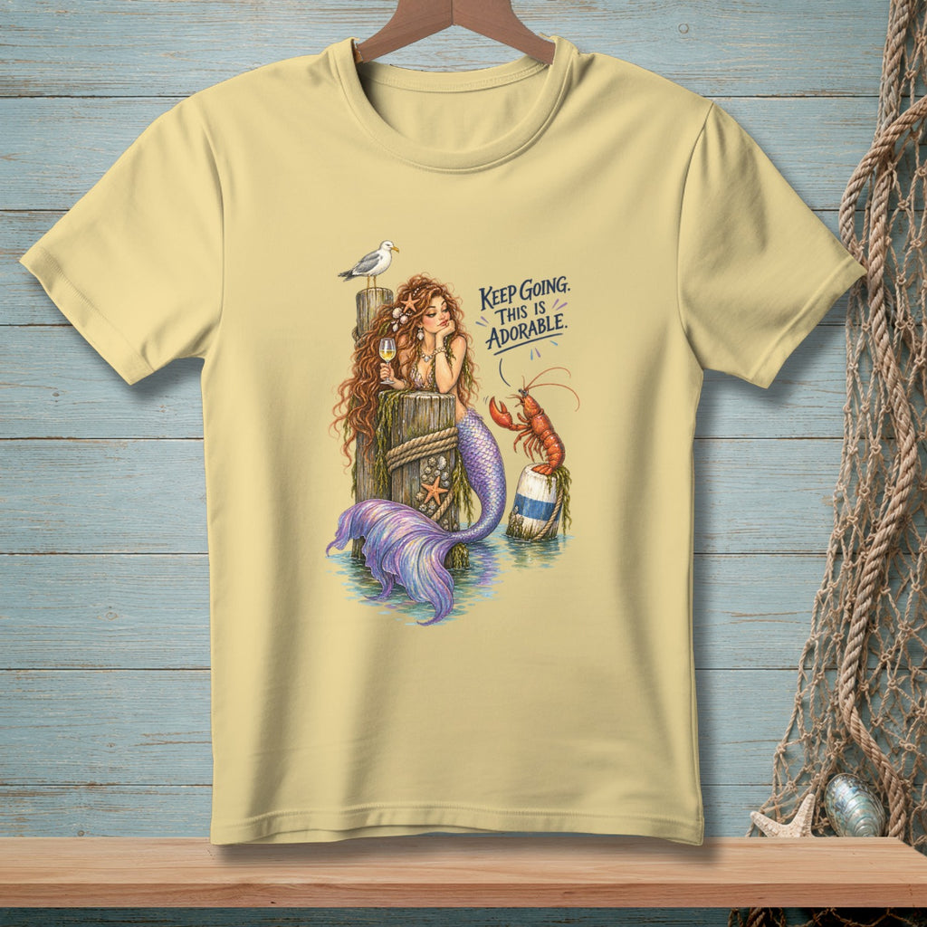 Keep Entertaining Me ~ Comfort Colors Premium Tee