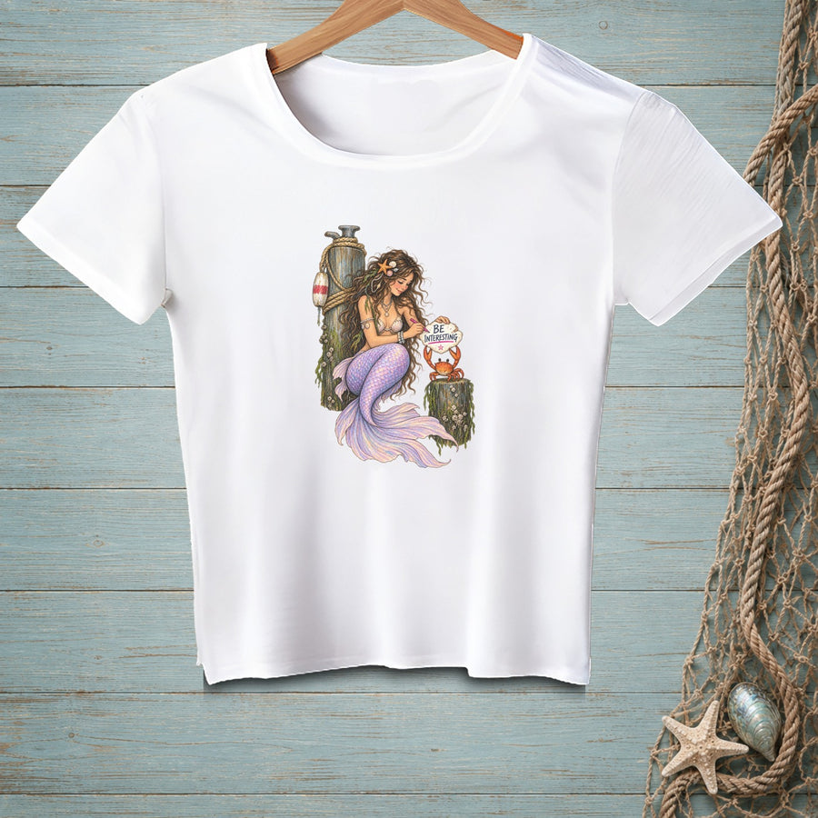 Be Interesting Darling ~ Crop Top