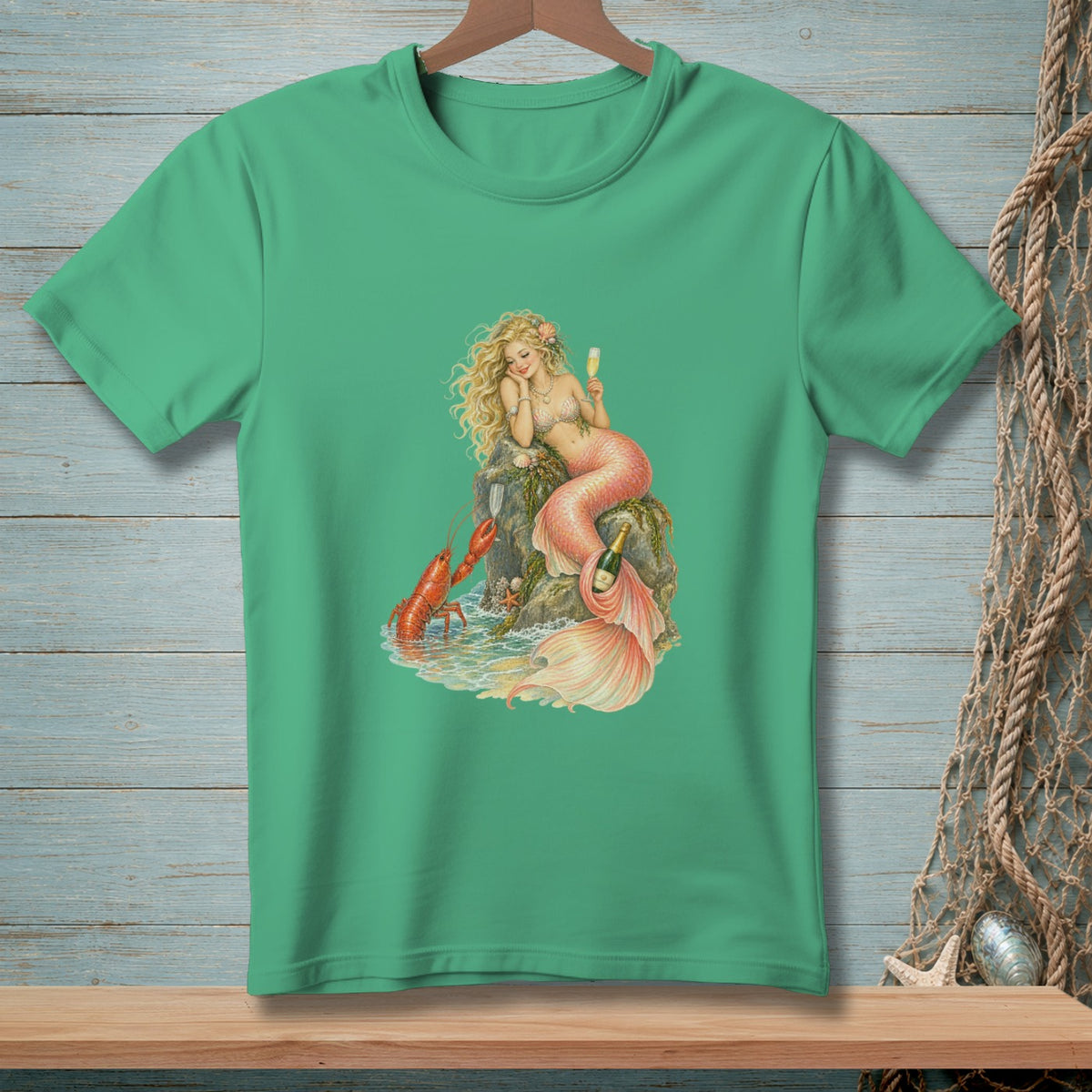 Claws & Champagne ~ Comfort Colors Premium Tee