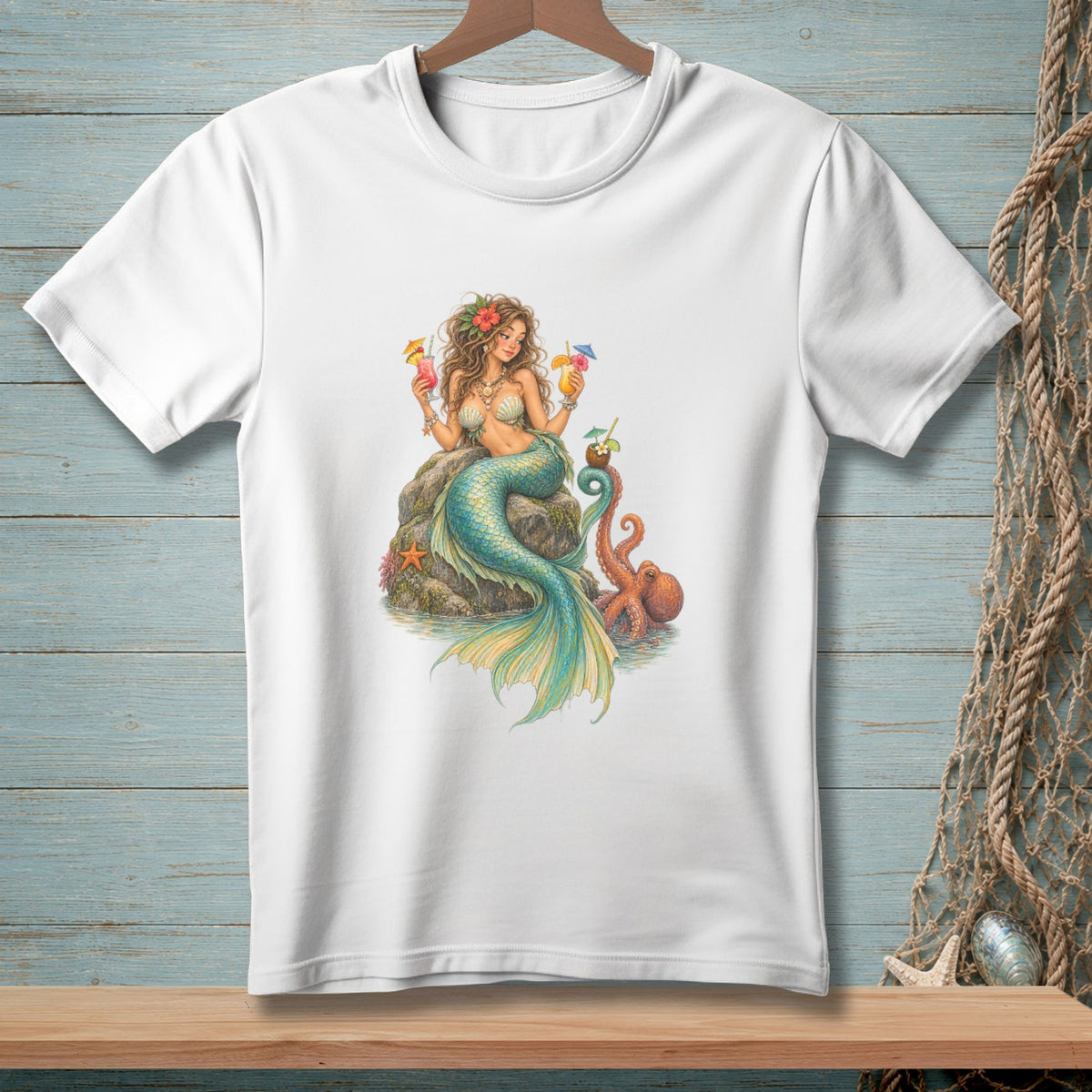 Tentacle Pour Decisions ~ Comfort Colors Premium Tee