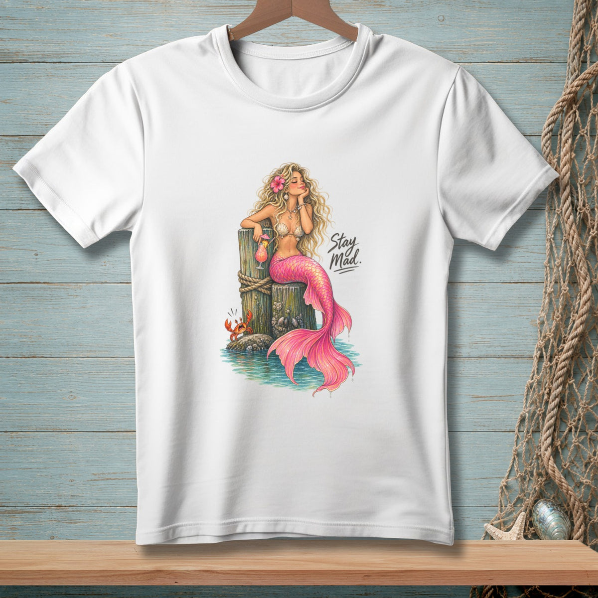 Stay Mad Darling ~ Comfort Colors Premium Tee