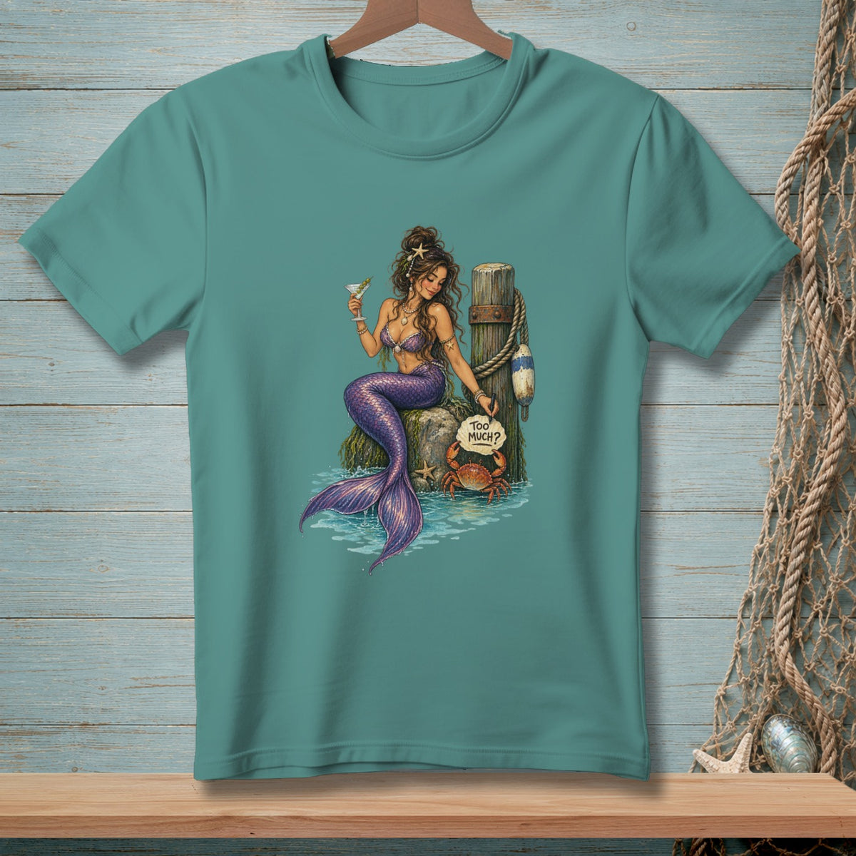 Never Too Much ~ Comfort Colors Premium Tee