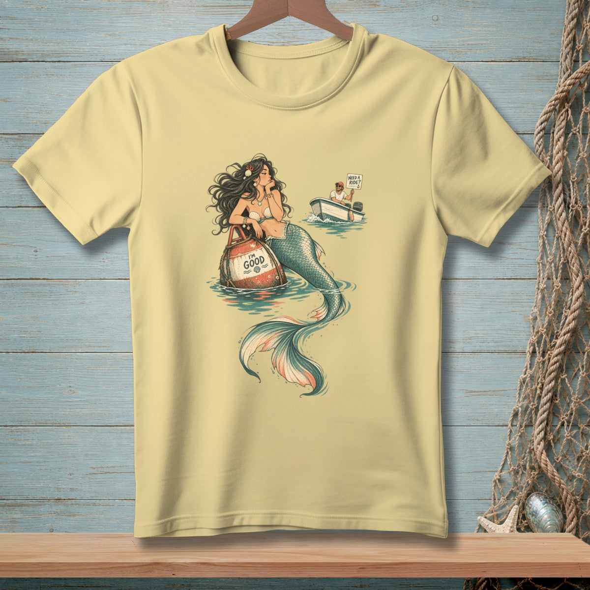 Hard Pass, Sailor ~ Comfort Colors Premium Tee