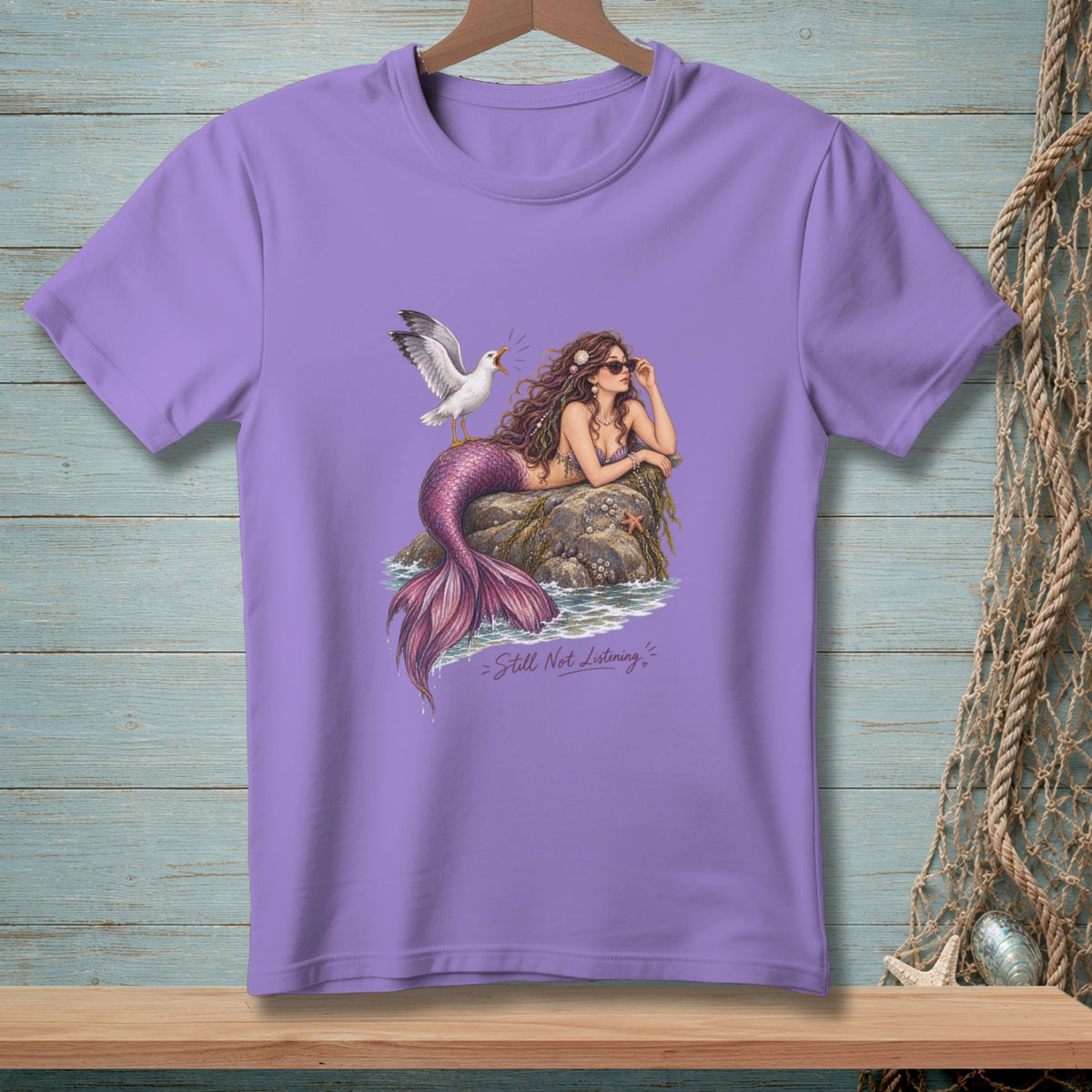 Still Not Listening ~ Comfort Colors Premium Tee