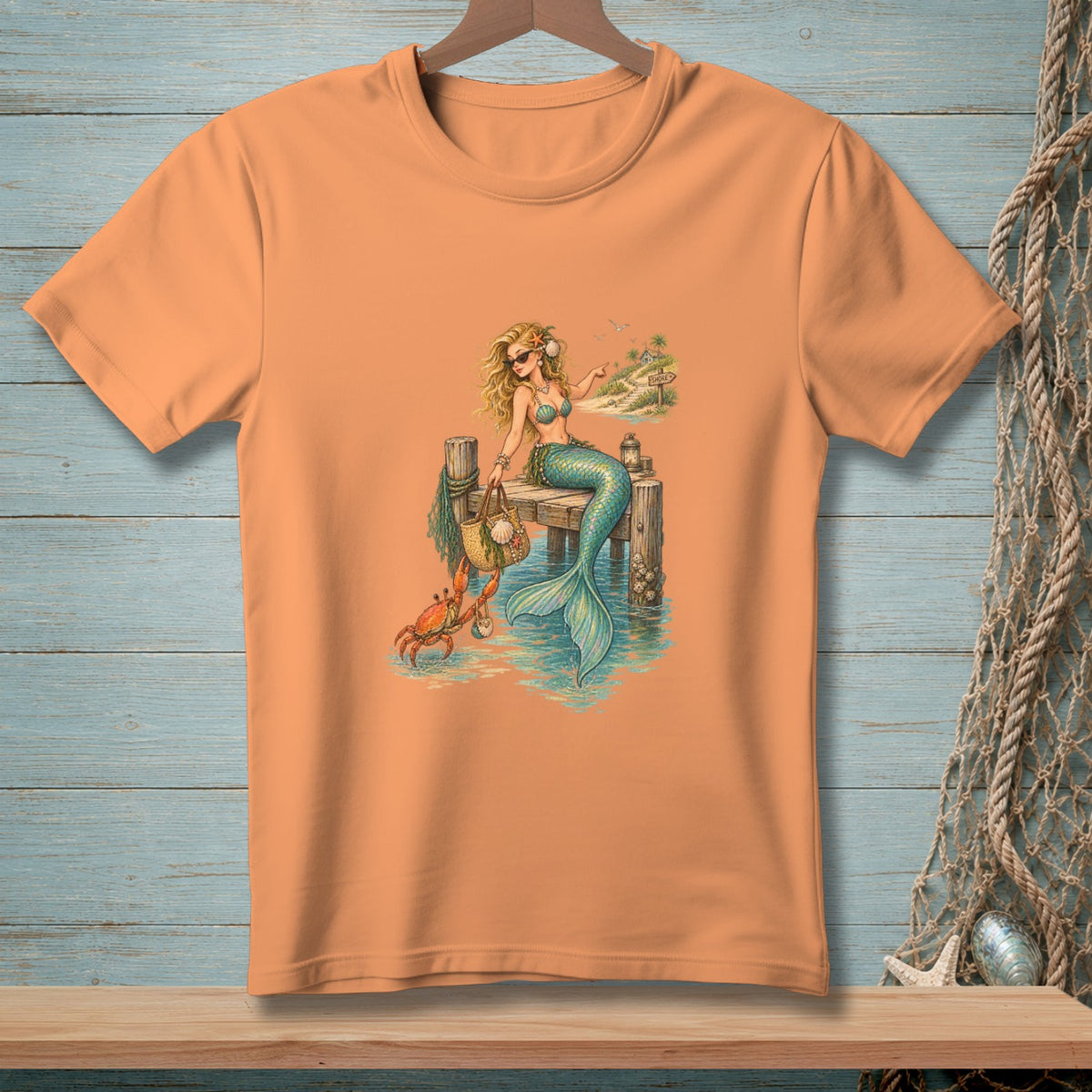 Shore Leave Diva ~ Comfort Colors Premium Tee
