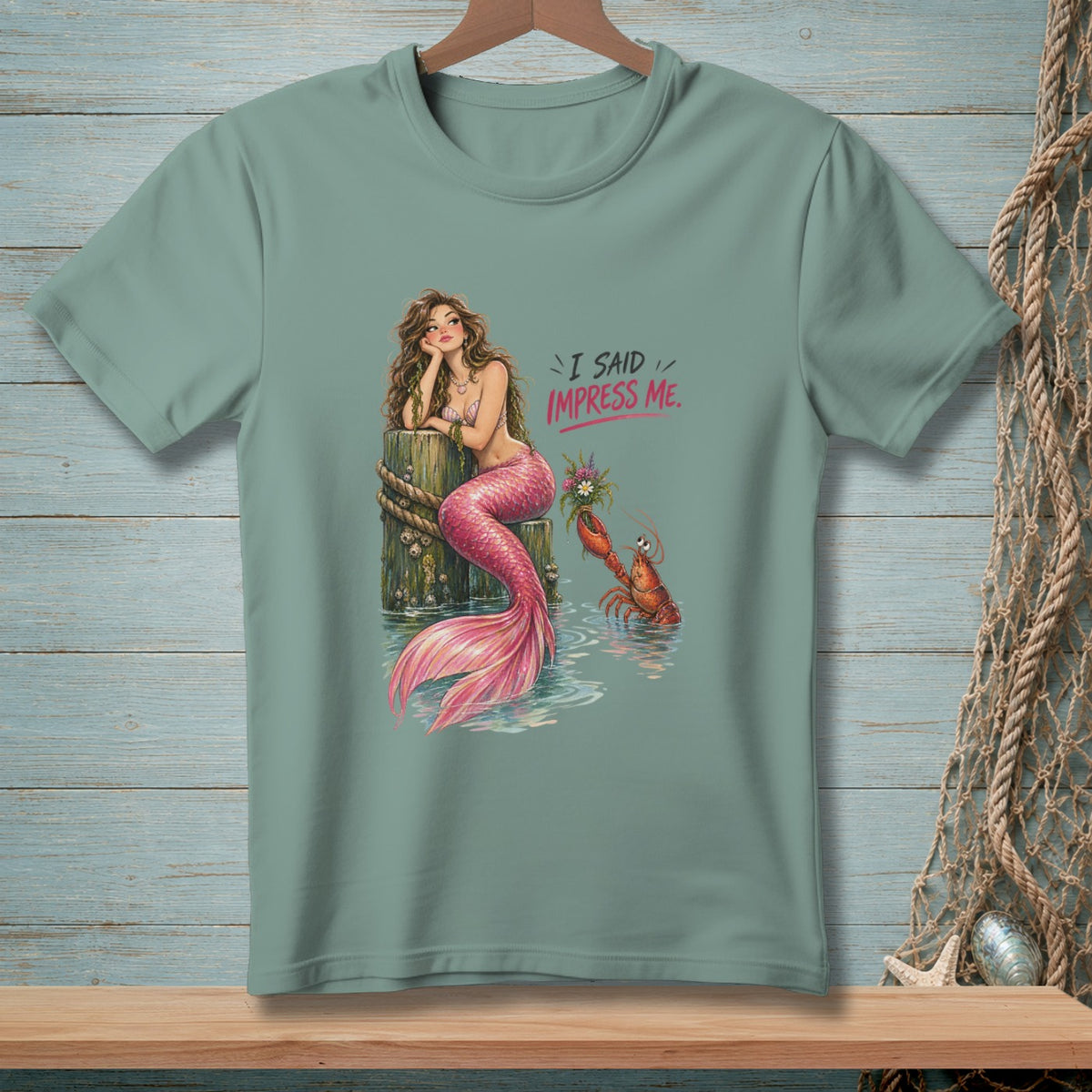 I Said Impress Me ~ Comfort Colors Premium Tee