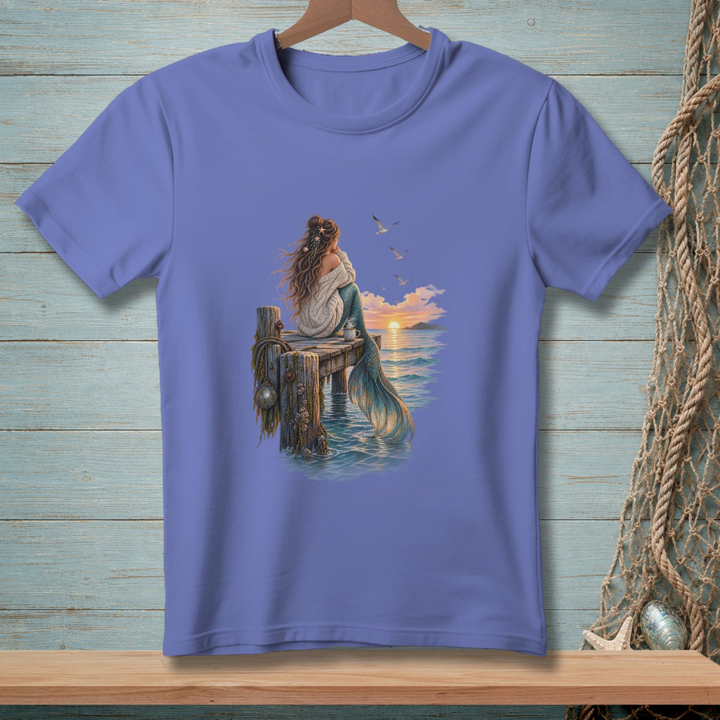 Mermaid Off Duty ~ Comfort Colors Premium Tee