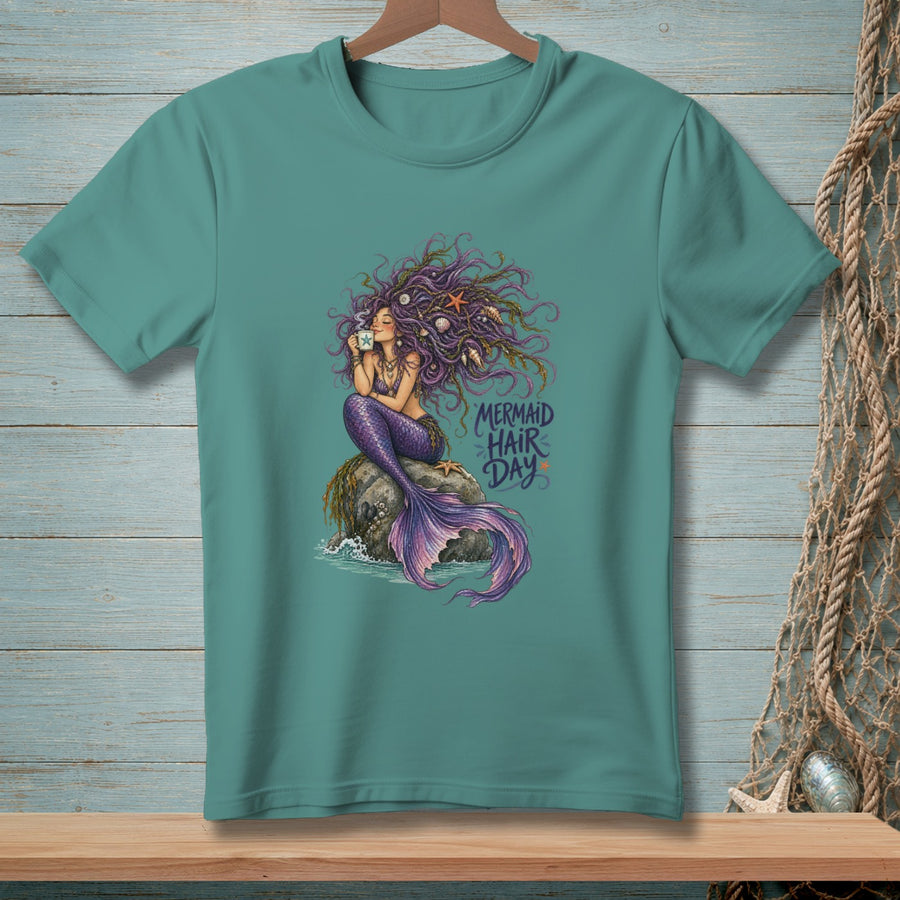 Tangled But Caffeinated ~ Comfort Colors Premium Tee