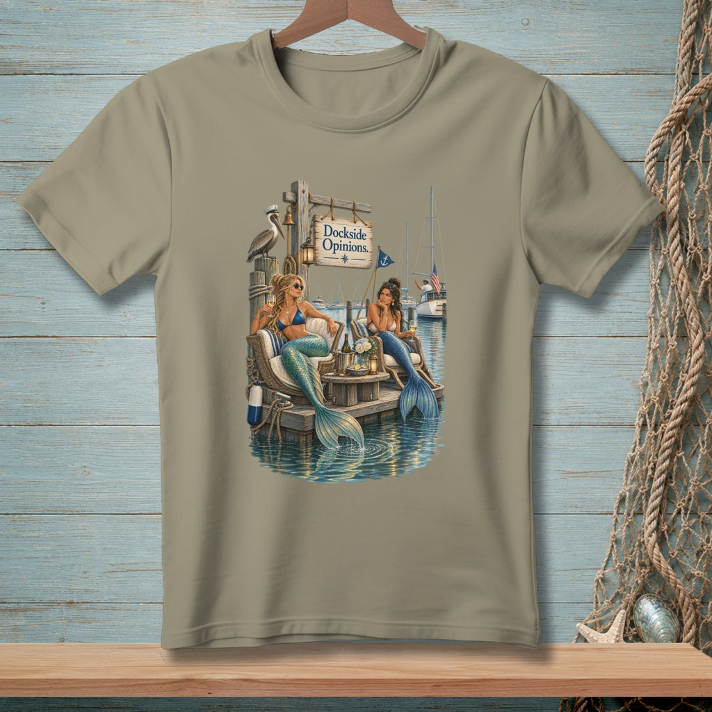Dockside Opinions ~ Comfort Colors Premium Tee