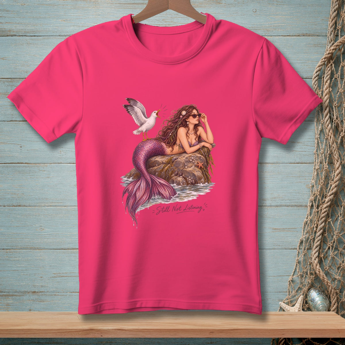 Still Not Listening ~ Comfort Colors Premium Tee