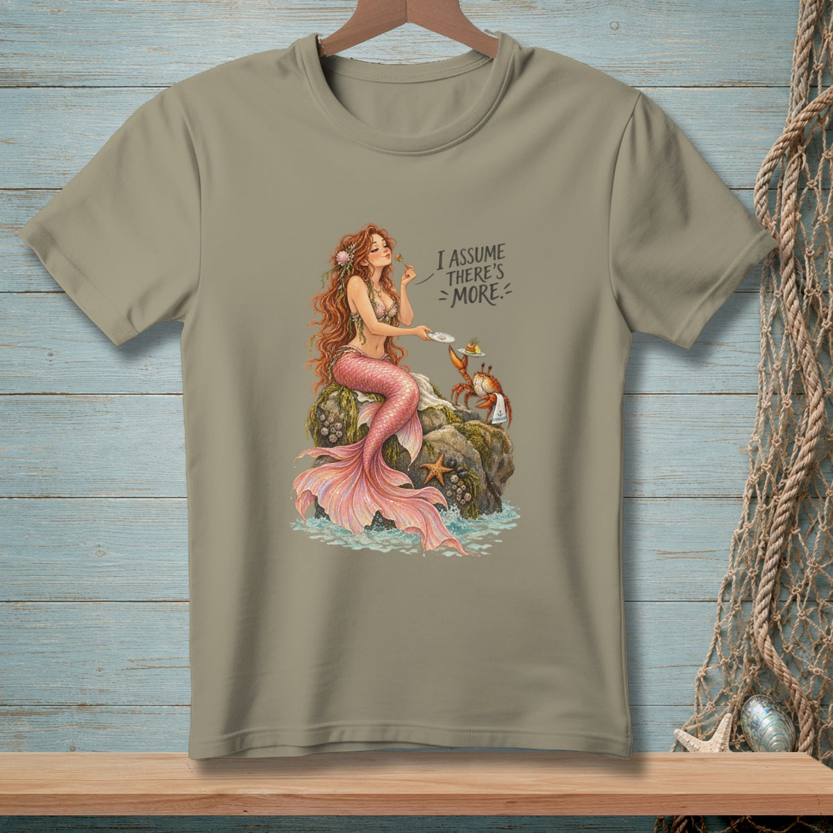 Bring The Entrée ~ Comfort Colors Premium Tee