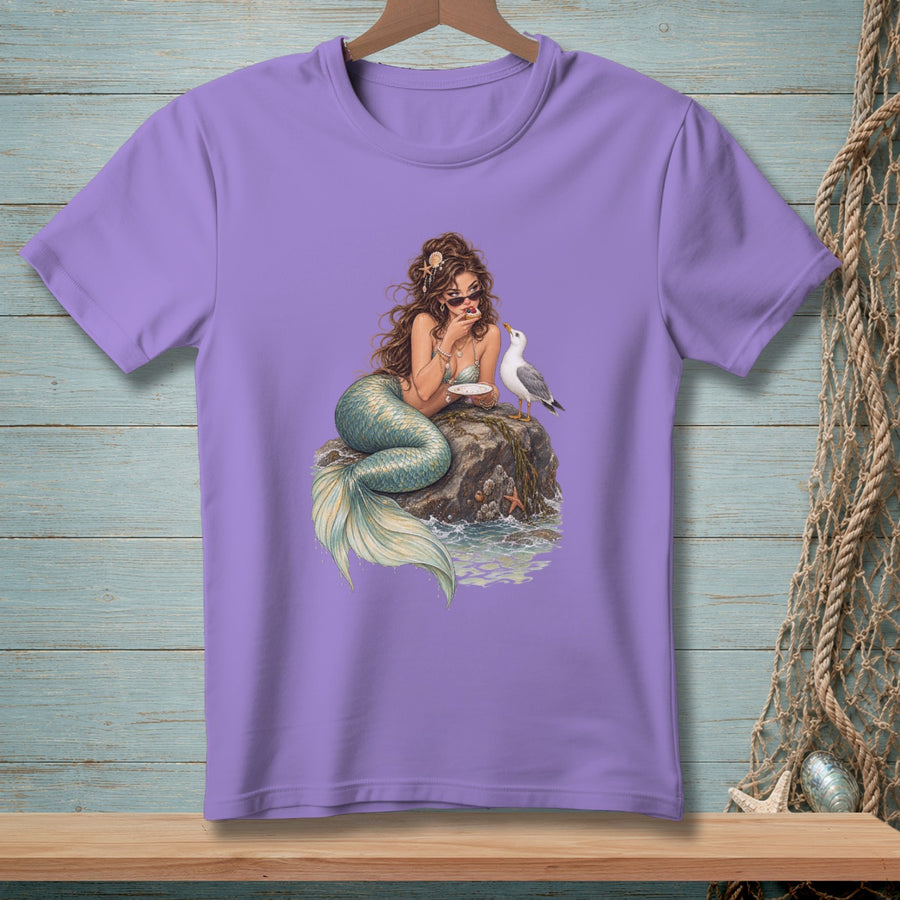 Side Eye Siren, Gull Edition ~ Comfort Colors Premium Tee