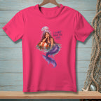 T-shirt with mermaid, jellyfish, and text "I DID NOT ORDER THIS LOOK."