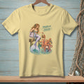 Mermaid and octopus with purses on dock, with "Problem Solved" text.