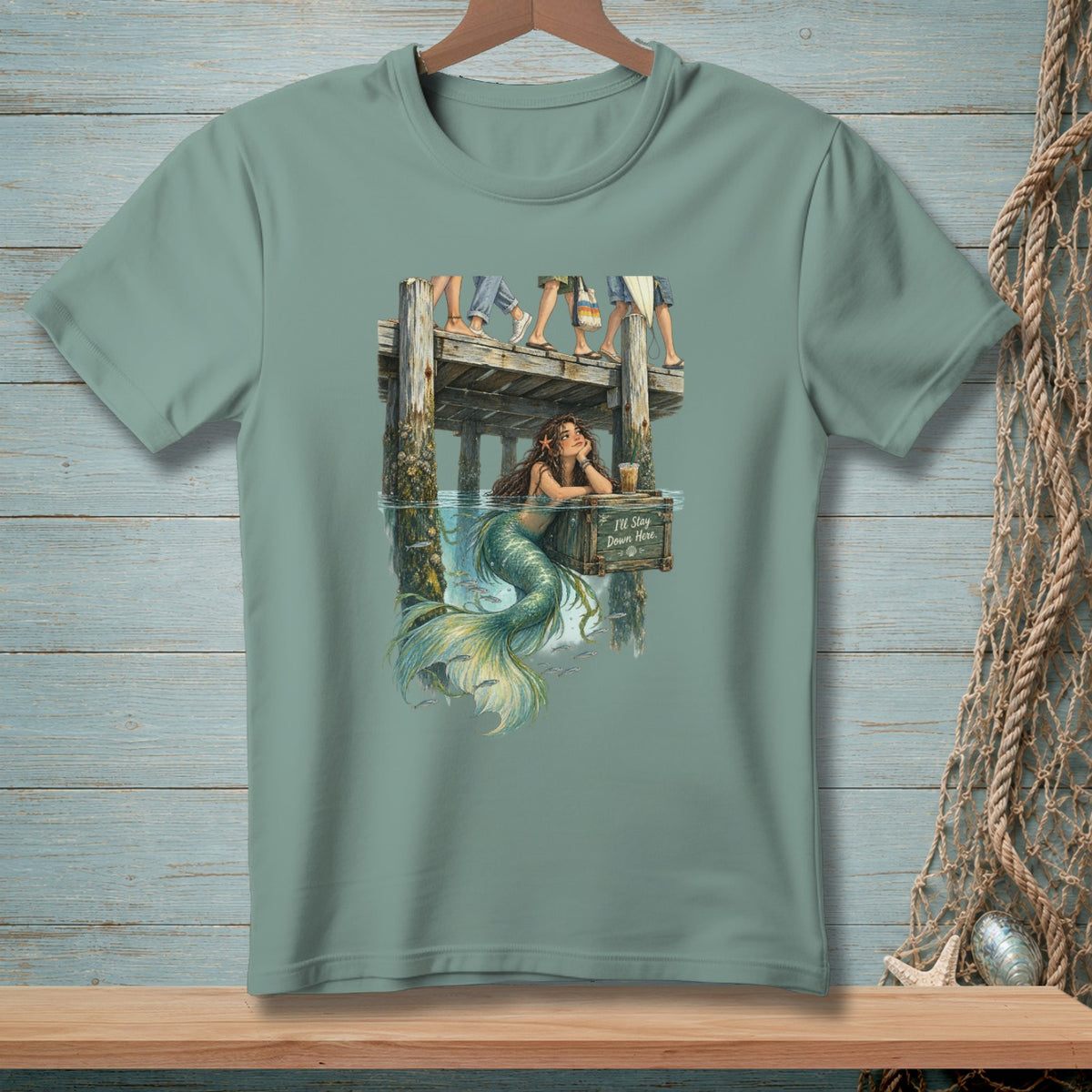 Better Down Here ~ Comfort Colors Premium Tee