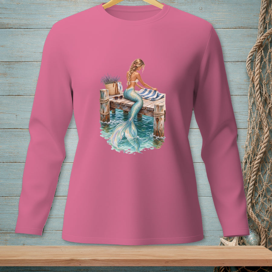 Pier Pressure Diva ~ Comfort Colors Premium Long Sleeve T-Shirt