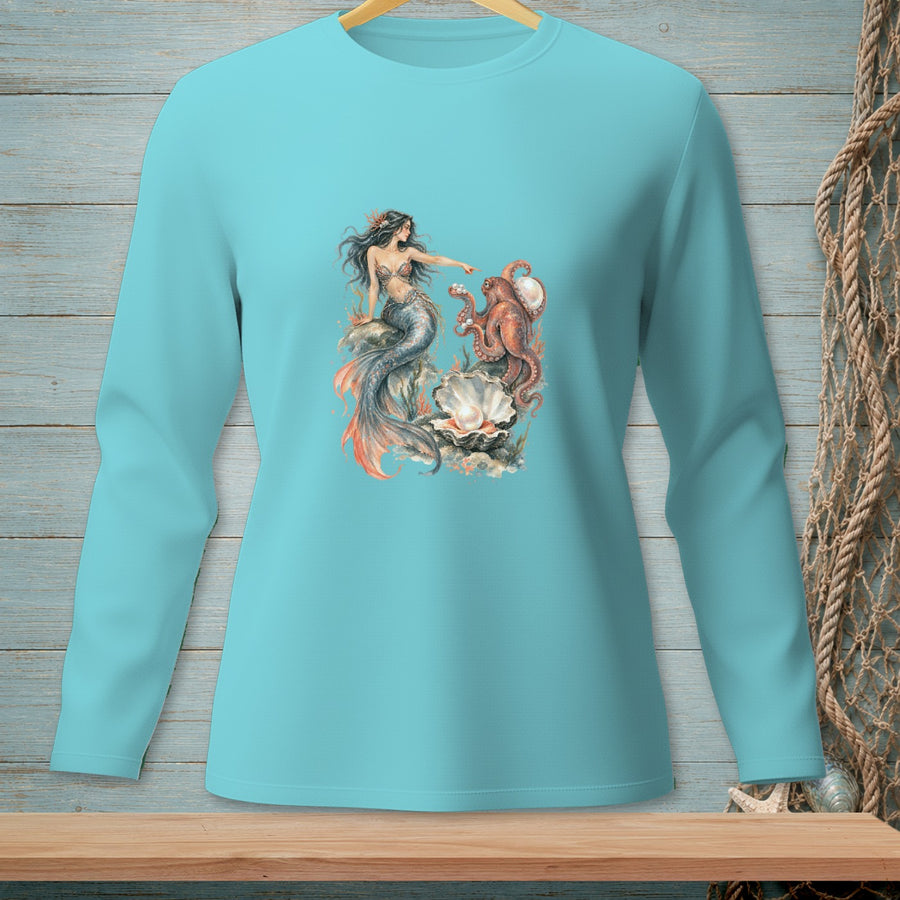 Drop The Pearls ~ Comfort Colors Premium Long Sleeve T-Shirt