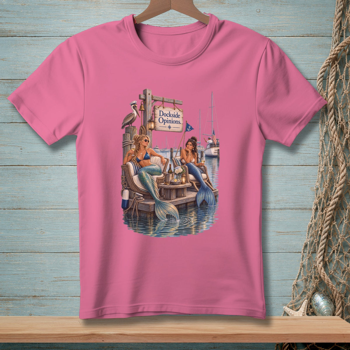 Dockside Opinions ~ Comfort Colors Premium Tee